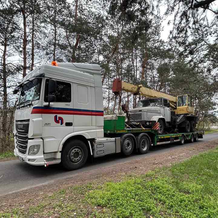трал перевезення тралом